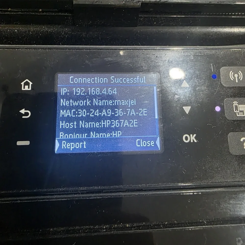 HP OfficeJet 200 Mobile Color Inkjet Printer Power Cord And Ink Works Tested